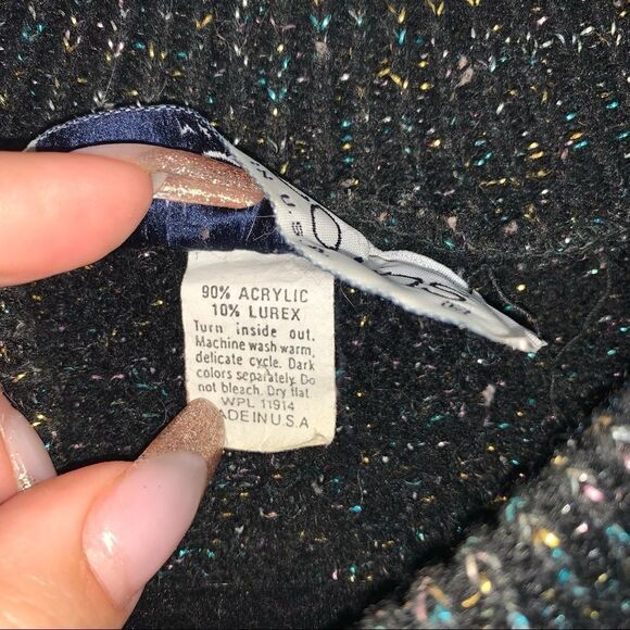 Vintage Kate Collins Sparkled Sweater - Picture 5 of 5